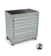 900 series tool cabinet with an additional inner sliding tray (5 drawers)